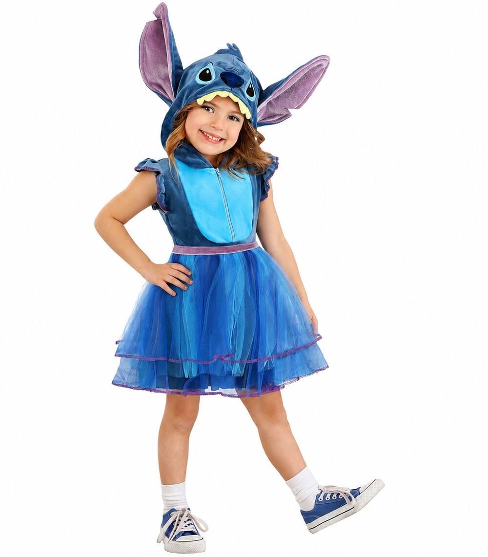 Disney Lilo & Stitch Kids Stitch Costume Dress Girls